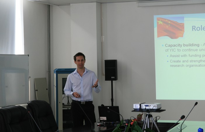 Dr Rodney Duffy started his AYAD role in YIC